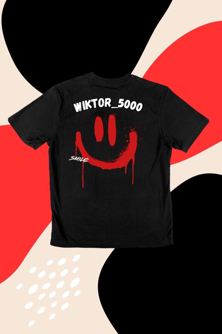 T-Shirt Wiktor Czerwony