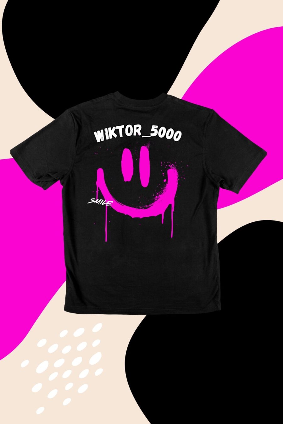 T-Shirt Wiktor Różowy